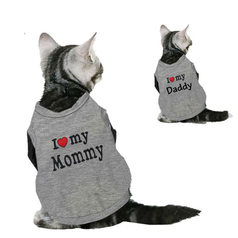 Cute Cotton Cat Clothes