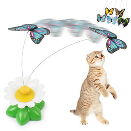 Electric Rotating Colorful Butterfly