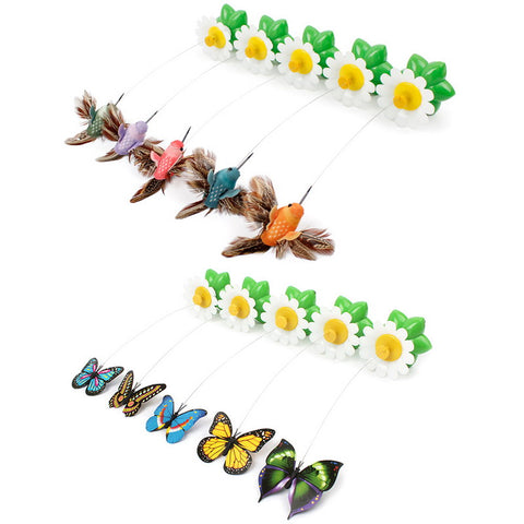 Electric Rotating Colorful Butterfly