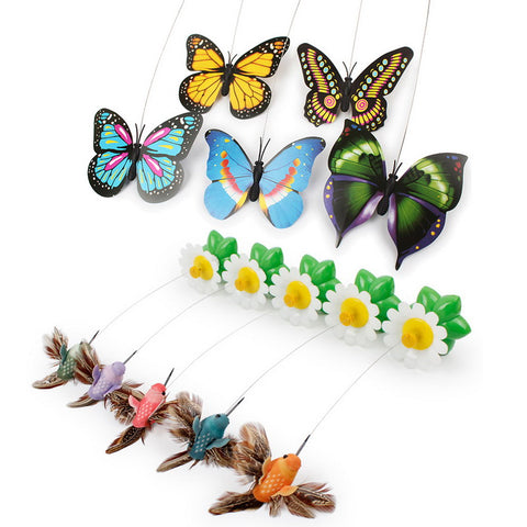 Electric Rotating Colorful Butterfly