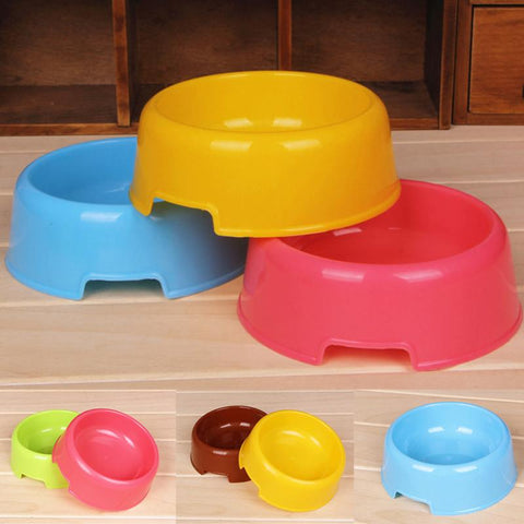 Sturdy Plastic Cats Feeding Bowl