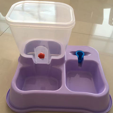 Colorful Automatic Pet Feeding Bowl