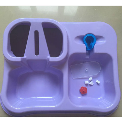 Colorful Automatic Pet Feeding Bowl
