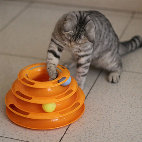 Crazy Disc Turntable Cat Toy