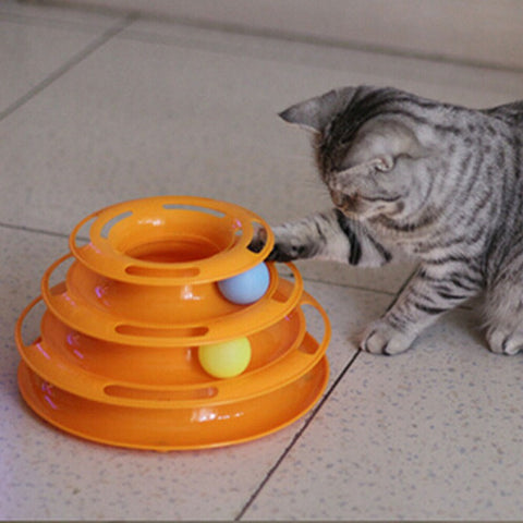Crazy Disc Turntable Cat Toy
