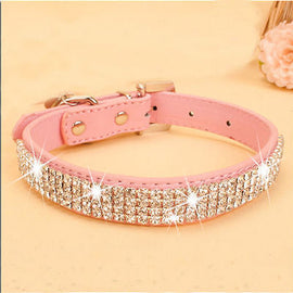 Crystal Rhinestone Cat Collar