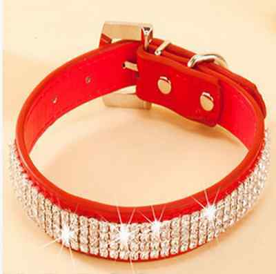 Crystal Rhinestone Cat Collar