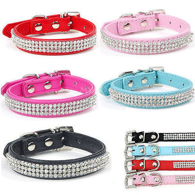 Crystal Rhinestone Cat Collar