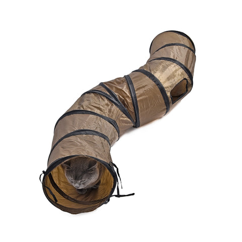 Funny Foldable Cat Play Tunnel