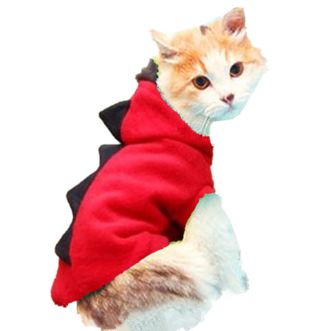 Warm Halloween Dragon Cat Coat