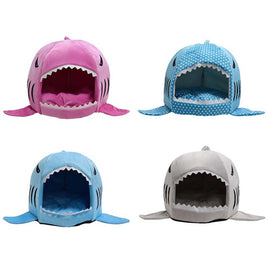Warm Shark Cat House