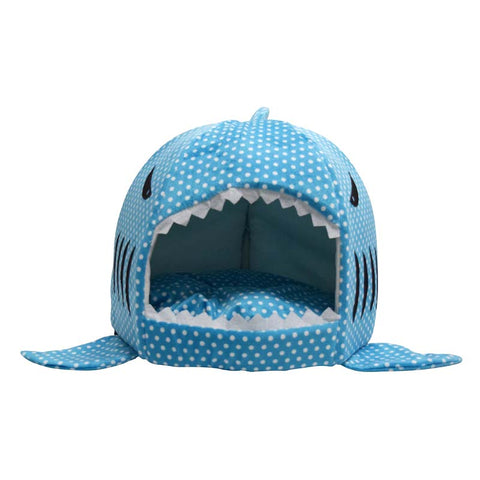 Warm Shark Cat House