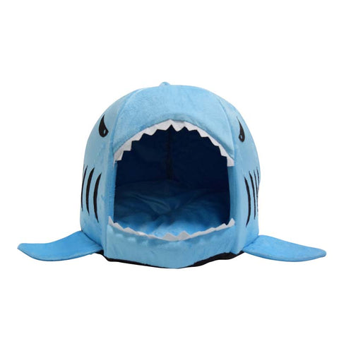 Warm Shark Cat House