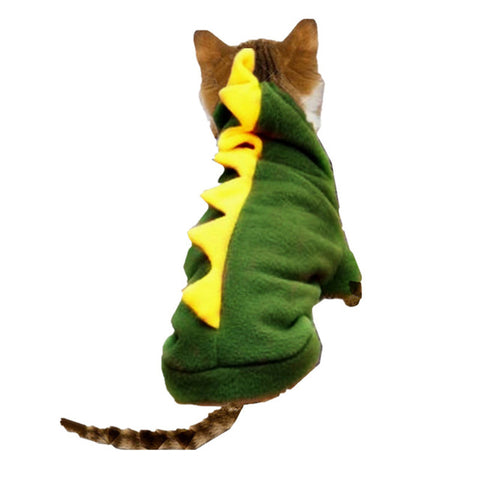 Warm Halloween Dragon Cat Coat
